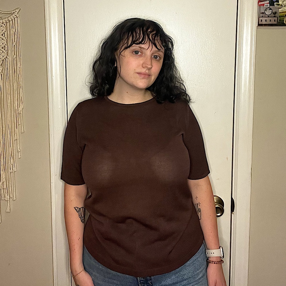 Vintage | NWT | 100% Viscose Shirt | XS (Fits like M)